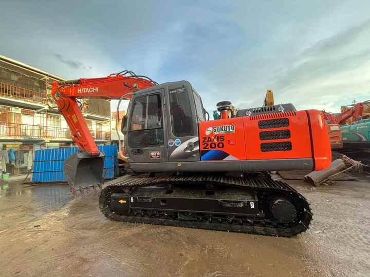 Crawler excavator RuiLan Construction Digger Micro Crawler Excavator Used Hitachi ZX200 Crawler Excavator Hot Sale In Stock, Hitachi Excavators RuiLan Construction Digger Micro Crawler Excavator Used Hitachi ZX200 Crawler Excavator Hot Sale In Stock, Hitachi Excavators- Photo 6