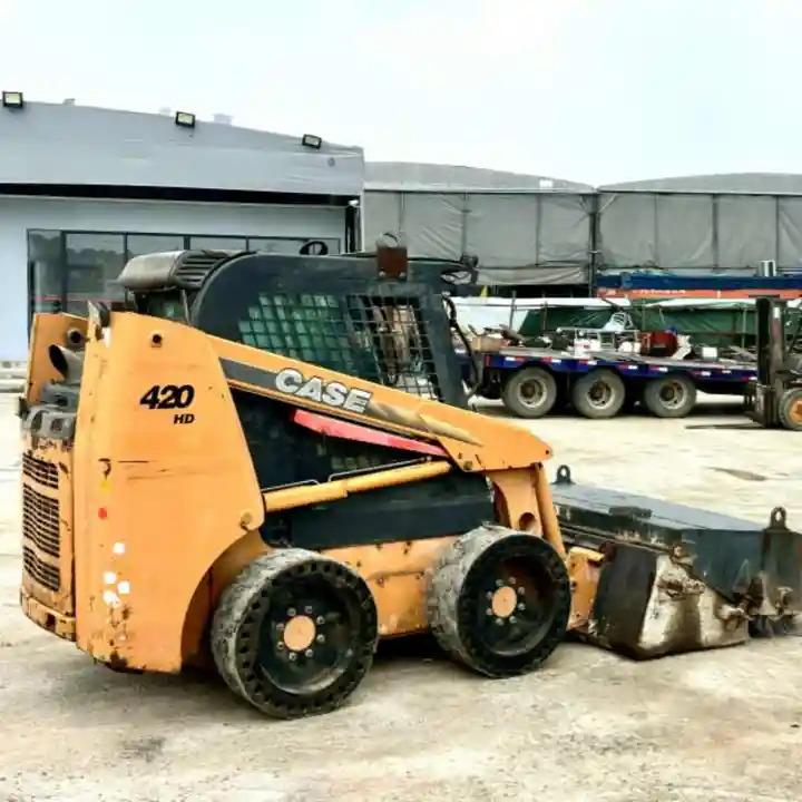 Skid steer loader Construction Mini Equipment Case 420 Skid Steer Loader for Sale Construction Mini Equipment Case 420 Skid Steer Loader for Sale- Photo 5