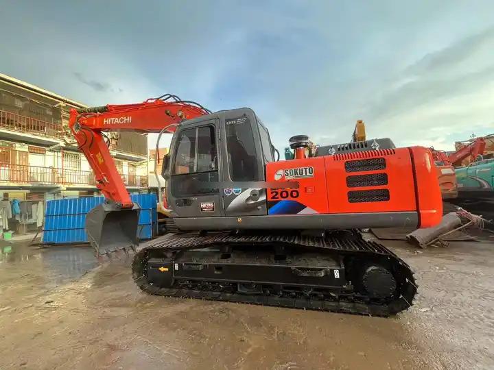 Crawler excavator Used Hitachi Excavator Zx200-3 Crawler Excavator For Sale Excavator Hitachi Zaxis 200 With Imported Engine - Used Hitachi Excavator Zx200-3 Crawler Excavator For Sale Excavator Hitachi Zaxis 200 With Imported Engine -- Photo 5