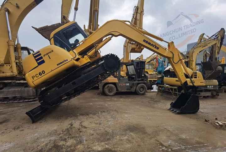 Crawler excavator Used komatsu Pc60-7 Crawler Excavator 6 Ton Excavator In Shanghai China For Sale PC 60 60-7 PC60 PC78 excavator Used komatsu Pc60-7 Crawler Excavator 6 Ton Excavator In Shanghai China For Sale PC 60 60-7 PC60 PC78 excavator- Photo 2