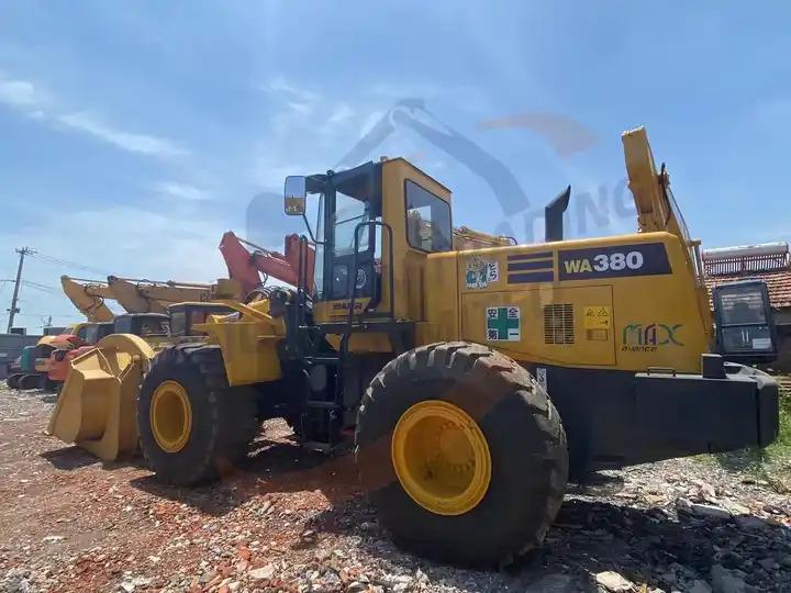 Wheel loader Second Hand Japan Made Komatsu Wa380-3 Front Loader Used Original Painting Komatsu Wa 380-3 in Stock for Sale Second Hand Japan Made Komatsu Wa380-3 Front Loader Used Original Painting Komatsu Wa 380-3 in Stock for Sale- Photo 3