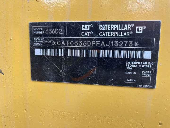 Crawler excavator perfect performance caterpillar Used Hydraulic Crawler Excavator Suitable 336D2L 336D2 336D Good Price Good Condition perfect performance caterpillar Used Hydraulic Crawler Excavator Suitable 336D2L 336D2 336D Good Price Good Condition- Photo 2