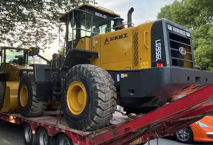 Wheel loader Good Quality Hot Sale 5 Ton Front End Loader Sdlg 956l Wheel Loader With Caterpillar Engine For Sale In Shanghai Good Quality Hot Sale 5 Ton Front End Loader Sdlg 956l Wheel Loader With Caterpillar Engine For Sale In Shanghai- Photo 3