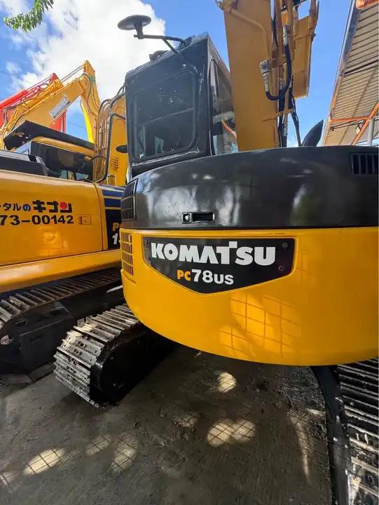 Excavator Second-Hand Used Komatsu PC 78 with Good Condition in Shanghai Second-Hand Used Komatsu PC 78 with Good Condition in Shanghai- Photo 3