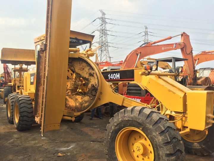 Grader Hot Sale Used Cat 140H Motor Grader with Good Condition,USED Heavy Equipment Used Motor Grader CAT 140H Grader Hot Sale Used Cat 140H Motor Grader with Good Condition,USED Heavy Equipment Used Motor Grader CAT 140H Grader- Photo 3