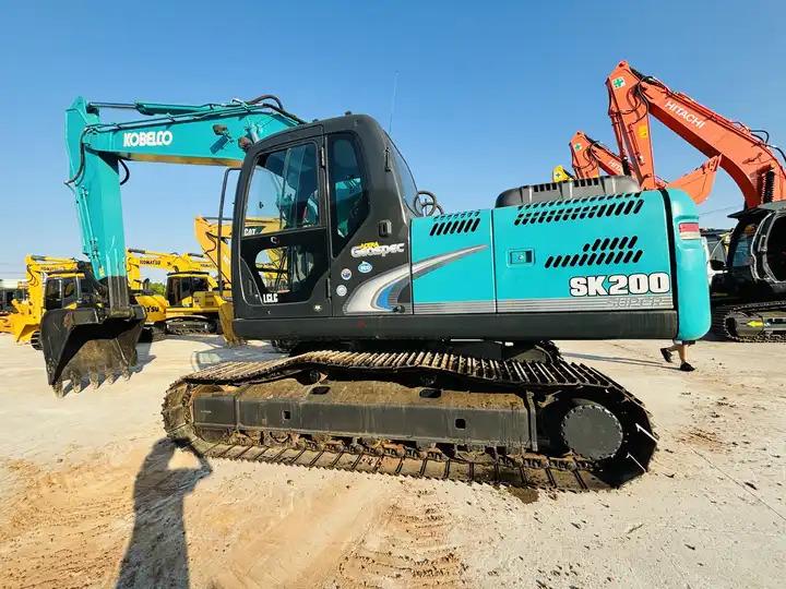 Crawler excavator kobelco used excavator sk200 Excavator SK200 20ton sk210 medium sized crawler excavator kobelco used excavator sk200 Excavator SK200 20ton sk210 medium sized crawler excavator- Photo 3