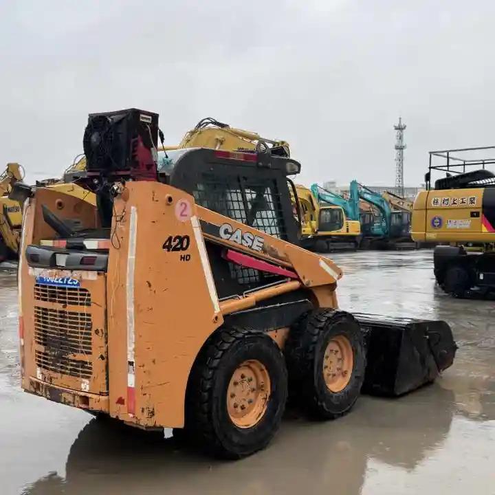 Skid steer loader Construction Mini Equipment Case 420 Skid Steer Loader for Sale Construction Mini Equipment Case 420 Skid Steer Loader for Sale- Photo 6