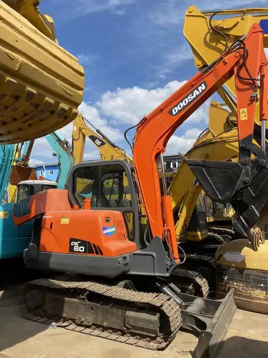 Crawler excavator High Quality Hot Sale Used 6t Mini Excavator Original Korea Doosan Used Excavators Doosan Dx60 With Good Performance High Quality Hot Sale Used 6t Mini Excavator Original Korea Doosan Used Excavators Doosan Dx60 With Good Performance- Photo 5