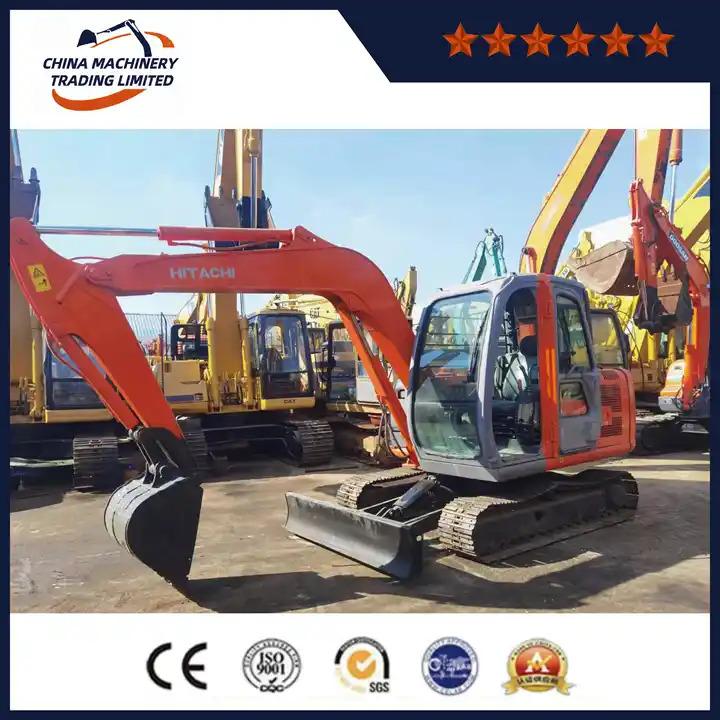 Crawler excavator Original Small Size Second Hand Excavating Equipment Cheap Price Excellent Quality Used Hitachi Zx60 Excavator With Blade Original Small Size Second Hand Excavating Equipment Cheap Price Excellent Quality Used Hitachi Zx60 Excavator With Blade- Photo 3