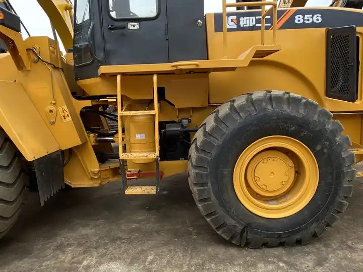Wheel loader 5 Ton Wheel Loader Liugong Clg856 Zl50cn Slightly Used Front Loader With Articulated Boom In Shanghai 5 Ton Wheel Loader Liugong Clg856 Zl50cn Slightly Used Front Loader With Articulated Boom In Shanghai- Photo 6