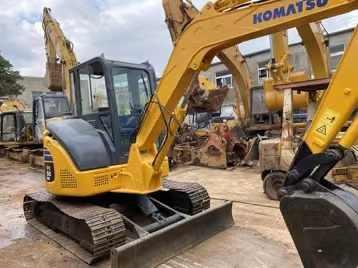 Kettenbagger Used komatsu PC 56-7 pc55 Pc60-7 Crawler Excavator 6 Ton Excavator In Shanghai China For Sale PC 60 60-7 PC60 Nice excavator Used komatsu PC 56-7 pc55 Pc60-7 Crawler Excavator 6 Ton Excavator In Shanghai China For Sale PC 60 60-7 PC60 Nice excavator- Photo 2