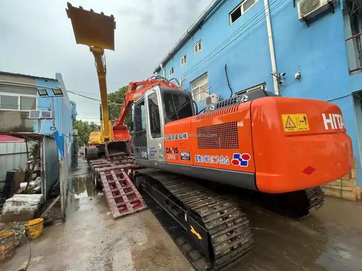 Kettenbagger Used Japan Original Hitachi Excavator ZX200 ZX200-3G/ Second Hand 20 ton Excavator in stock for sale Used Japan Original Hitachi Excavator ZX200 ZX200-3G/ Second Hand 20 ton Excavator in stock for sale- Photo 7