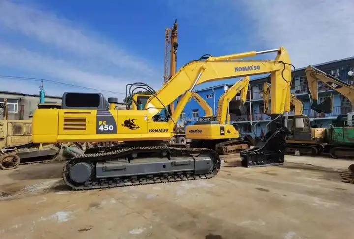 Escavatore cingolato Used Excavator Japan 45ton Good Quality Komatsu Pc450-8 Excavator with hydraulic breaker Cheap Price For Sale Used Excavator Japan 45ton Good Quality Komatsu Pc450-8 Excavator with hydraulic breaker Cheap Price For Sale- Photo 3