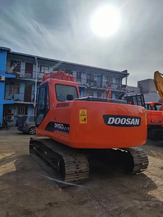 Kettenbagger Well-maintained Cheap Price Korea Original Used Doosan Dh150,Dh150lc-7 Crawler Excavator in Shanghai Well-maintained Cheap Price Korea Original Used Doosan Dh150,Dh150lc-7 Crawler Excavator in Shanghai- Photo 2